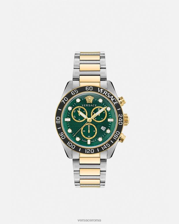 esso Versace uomini orologio cronografo con cupola greca pnul JT08Z1707 Accessori