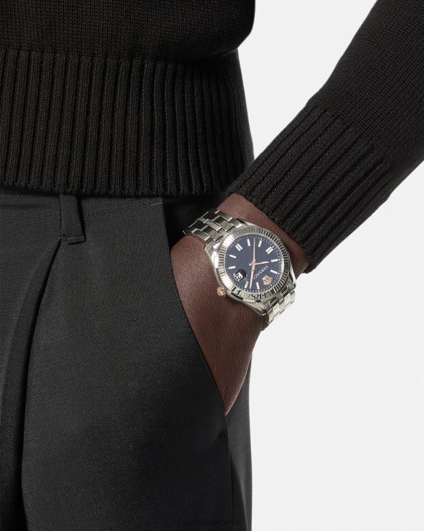 esso Versace uomini orologio da tempo greca pnul JT08Z1713 Accessori