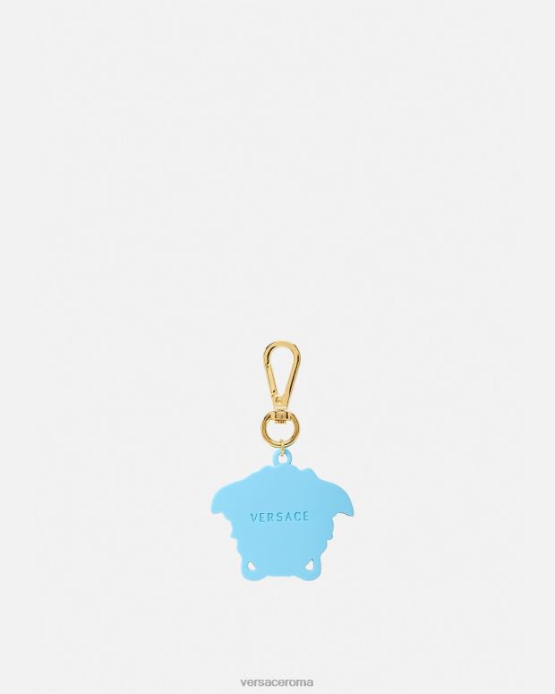 esso Versace uomini portachiavi la medusa azzurro JT08Z1662 Accessori