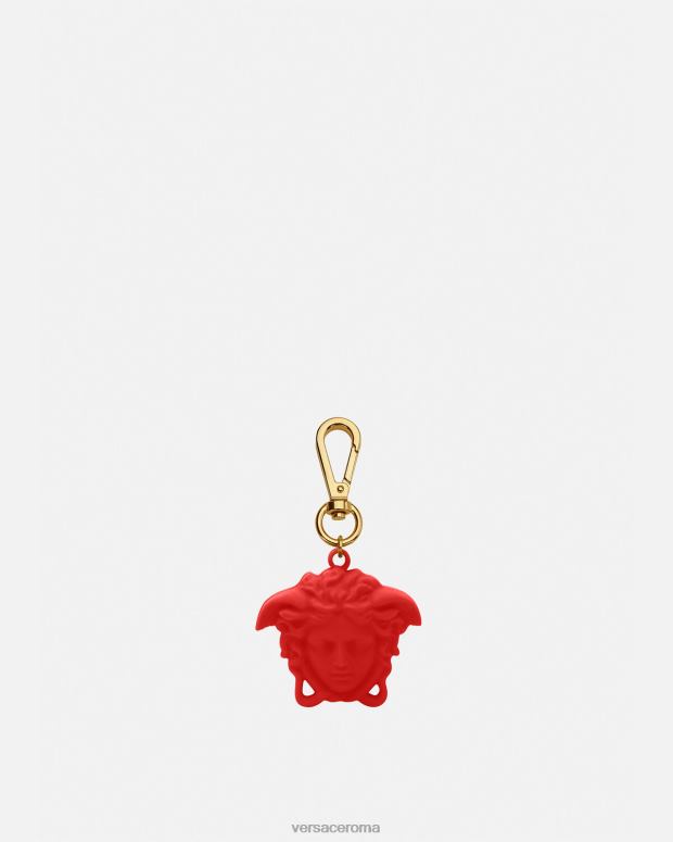 esso Versace uomini portachiavi la medusa rosso JT08Z1660 Accessori