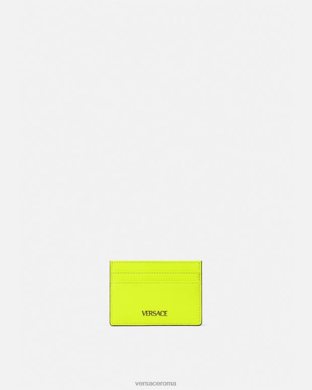 esso Versace uomini Portacarte Medusa Biggie lime JT08Z1646 Accessori