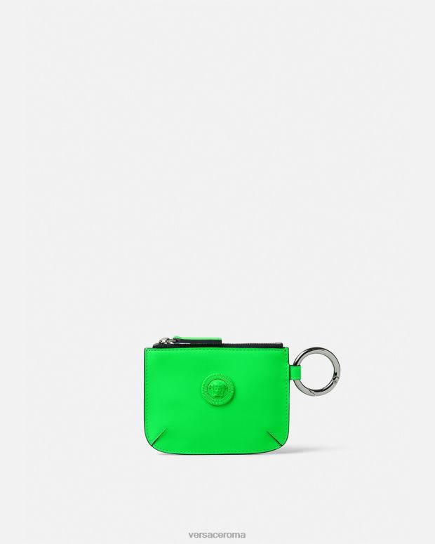 esso Versace uomini astuccio modulare medusa biggie verde JT08Z1648 Accessori