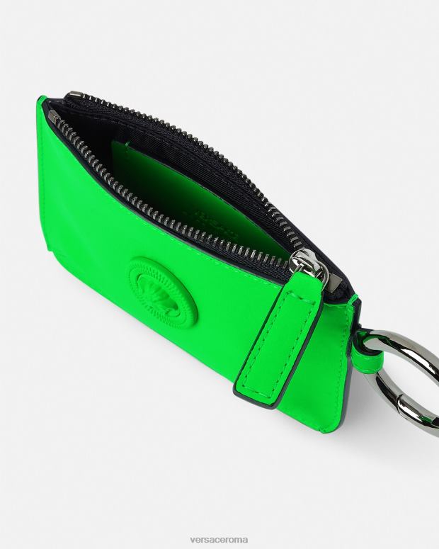 esso Versace uomini astuccio modulare medusa biggie verde JT08Z1648 Accessori