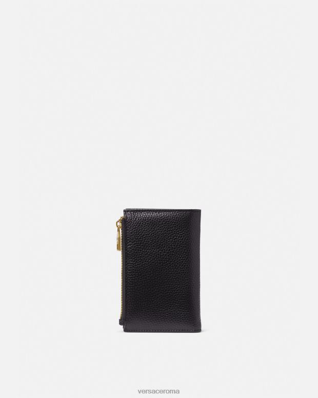 esso Versace uomini portafoglio con logo nero JT08Z2487 Accessori