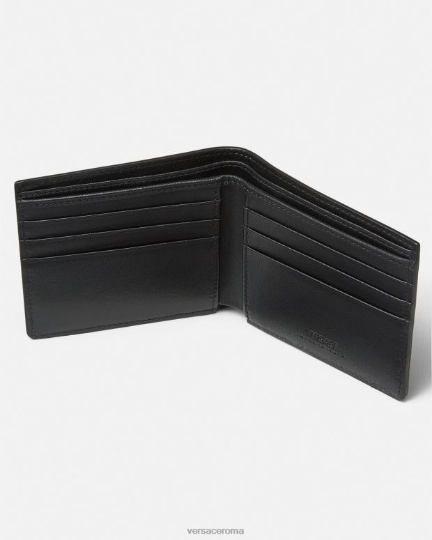 esso Versace uomini portafoglio grande con medusa nero JT08Z1636 Accessori