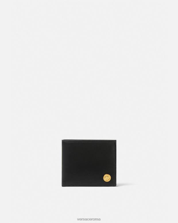 esso Versace uomini portafoglio grande con medusa nero JT08Z1637 Accessori