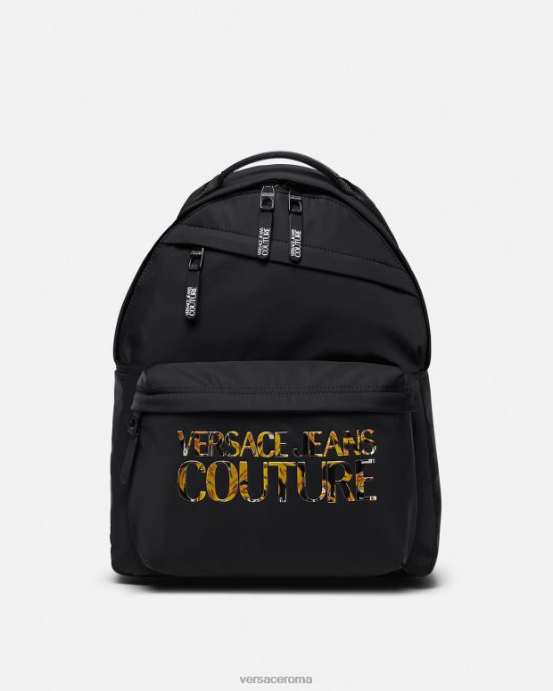 esso Versace uomini zaino couture con logo multicolore JT08Z2491 Accessori
