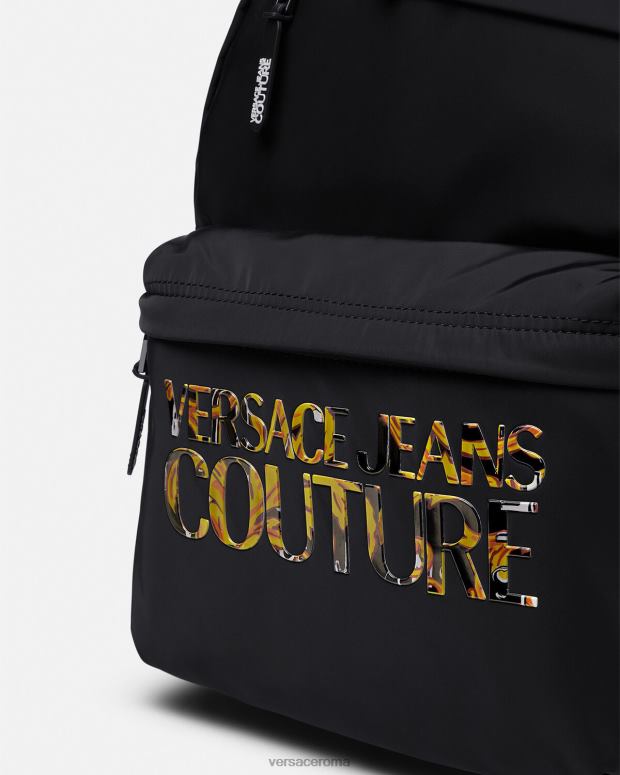 esso Versace uomini zaino couture con logo multicolore JT08Z2491 Accessori