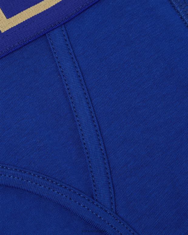 esso Versace uomini slip bordo grecata blu JT08Z1787 biancheria intima e costumi da bagno