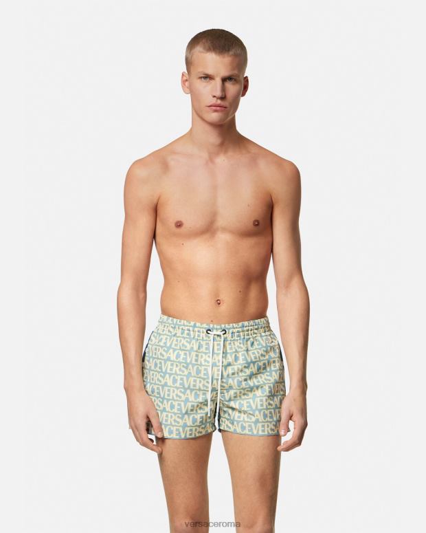 esso Versace uomini pantaloncini da bagno all-over stampa JT08Z1792 biancheria intima e costumi da bagno
