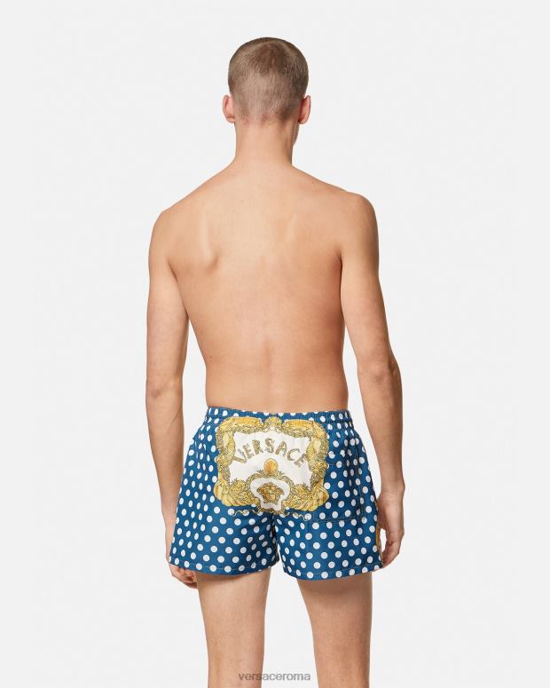 esso Versace uomini pantaloncini da bagno all-over stampa JT08Z1792 biancheria intima e costumi da bagno