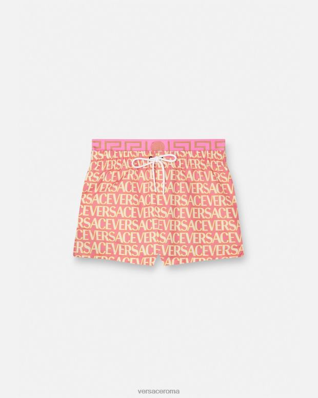 esso Versace uomini pantaloncini da bagno all-over stampa JT08Z1793 biancheria intima e costumi da bagno