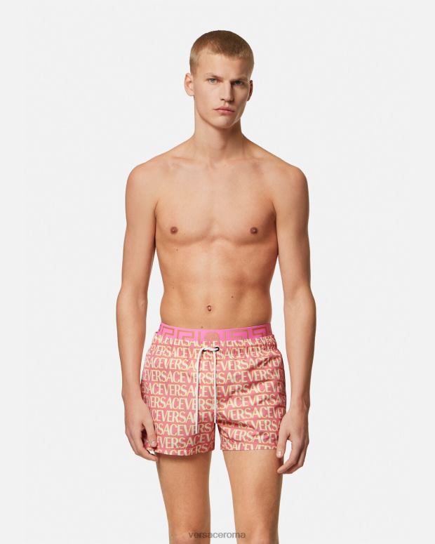 esso Versace uomini pantaloncini da bagno all-over stampa JT08Z1793 biancheria intima e costumi da bagno