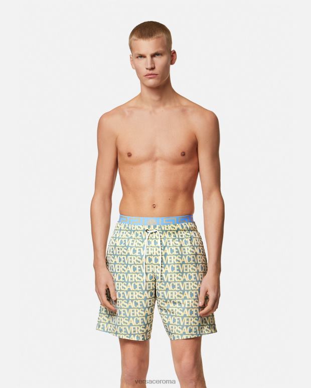 esso Versace uomini pantaloncini da surf integrali stampa JT08Z1794 biancheria intima e costumi da bagno