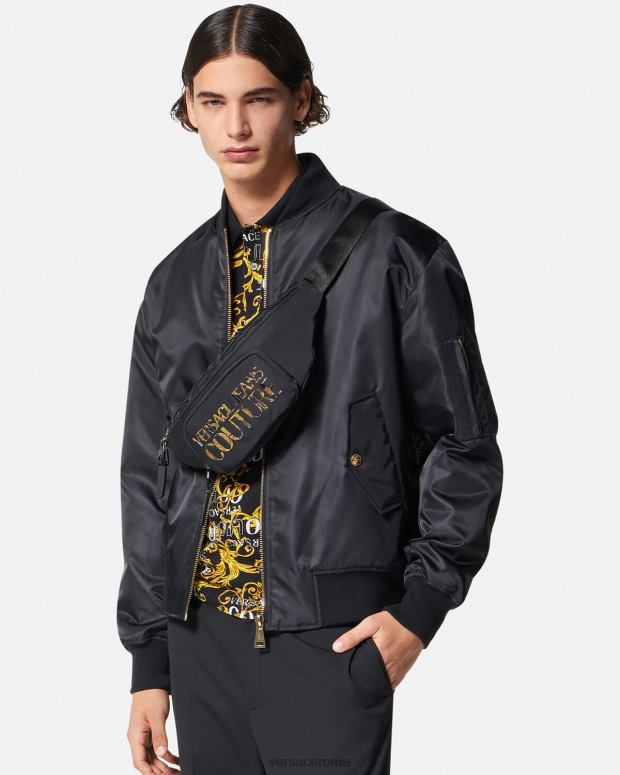 esso Versace uomini marsupio con logo multicolore JT08Z2493 borse