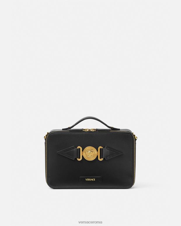 esso Versace uomini borsa a tracolla Biggie con Medusa nero JT08Z1468 borse