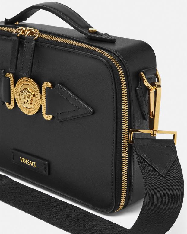 esso Versace uomini borsa a tracolla Biggie con Medusa nero JT08Z1468 borse