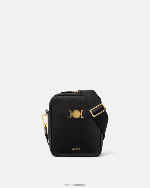 esso Versace uomini borsa a tracolla Biggie con Medusa nero JT08Z1469 borse