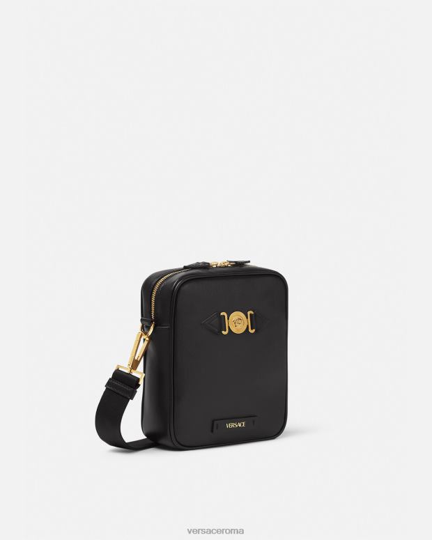 esso Versace uomini borsa a tracolla Biggie con Medusa nero JT08Z1469 borse