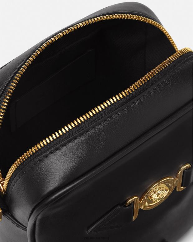 esso Versace uomini borsa a tracolla Biggie con Medusa nero JT08Z1469 borse