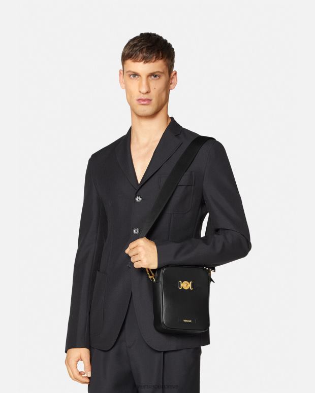 esso Versace uomini borsa a tracolla Biggie con Medusa nero JT08Z1469 borse