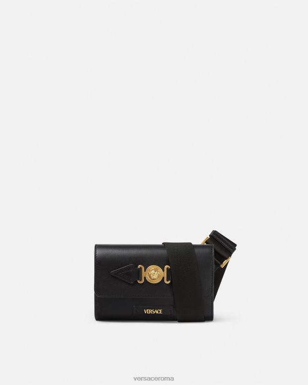 esso Versace uomini marsupio Biggie con Medusa nero JT08Z1470 borse