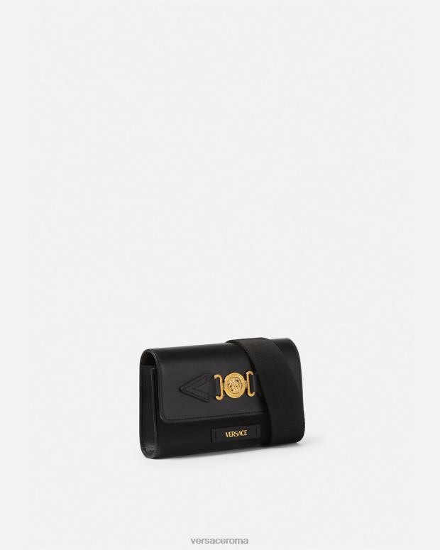 esso Versace uomini marsupio Biggie con Medusa nero JT08Z1470 borse