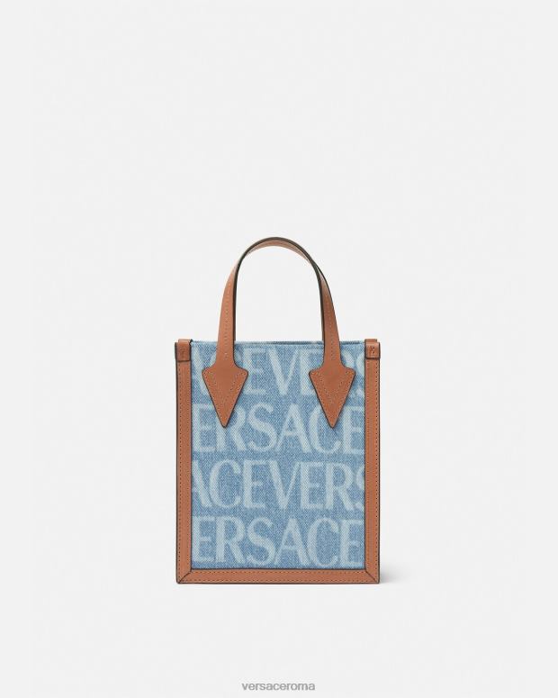 esso Versace uomini borsa a tracolla integrale blu JT08Z1495 borse