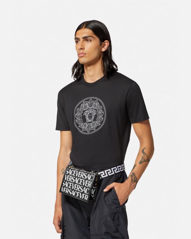 esso Versace uomini marsupio integrale stampa JT08Z1501 borse