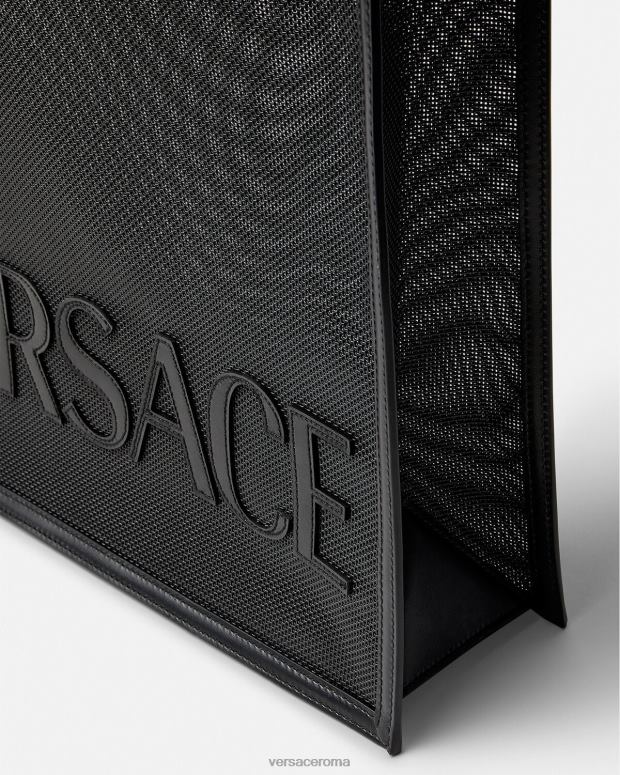 esso Versace uomini borsa shopper nero JT08Z1507 borse