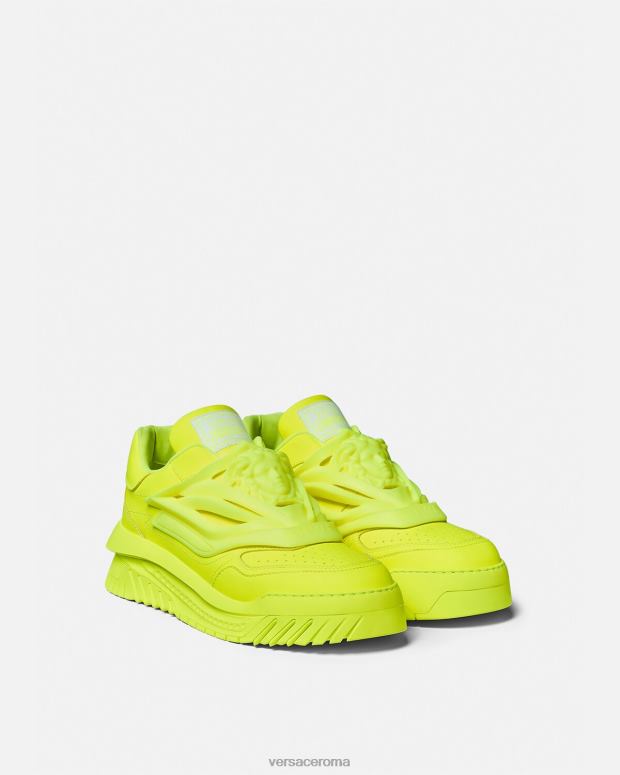 esso Versace uomini scarpe da ginnastica Odissea lime JT08Z1537 scarpa