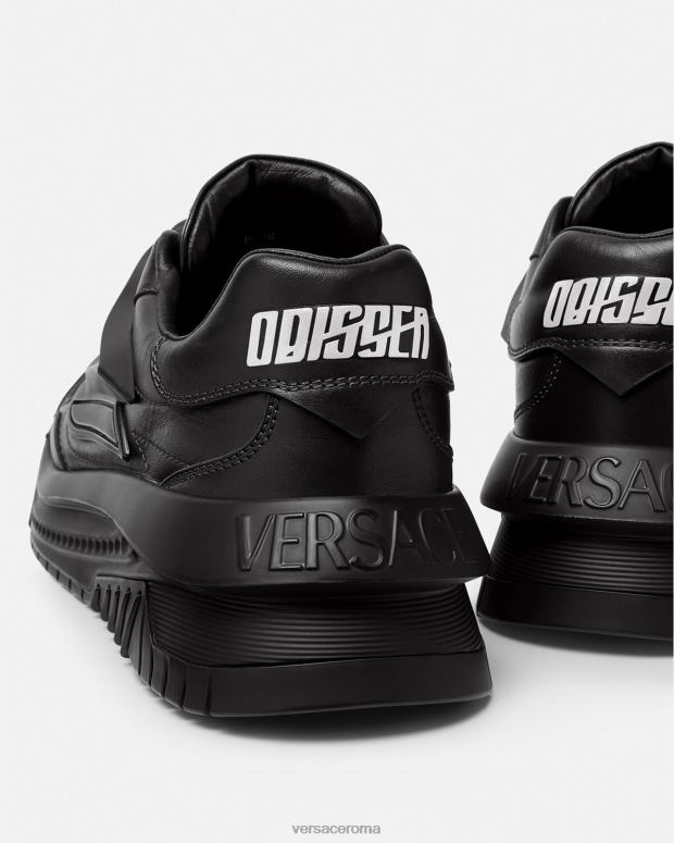 esso Versace uomini scarpe da ginnastica Odissea nero JT08Z1519 scarpa