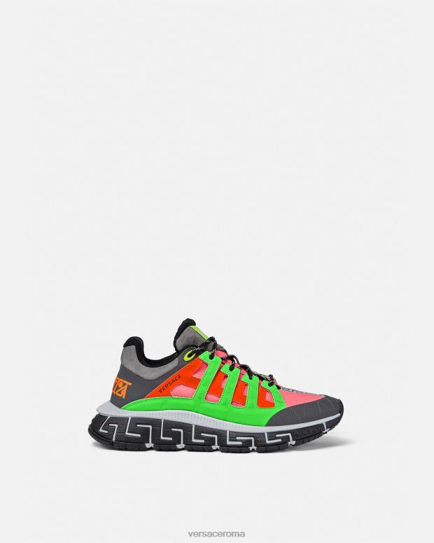 esso Versace uomini scarpe da ginnastica trigreca multicolore JT08Z1545 scarpa