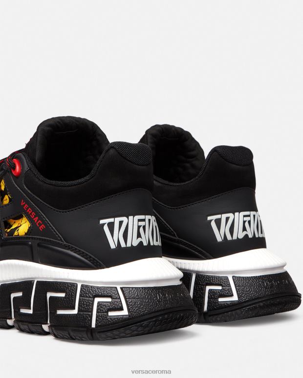 esso Versace uomini scarpe da ginnastica trigreca stampa JT08Z1528 scarpa