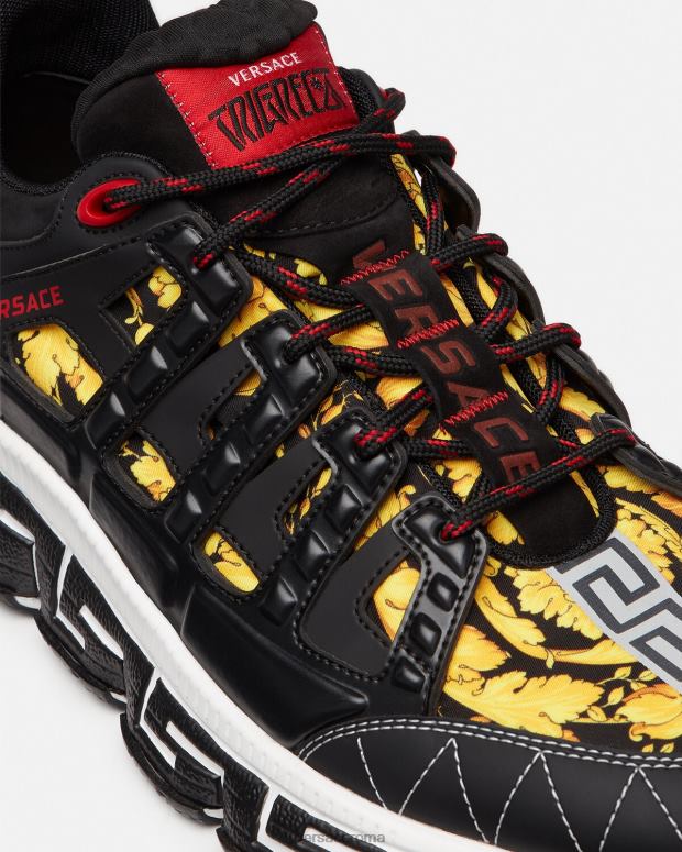 esso Versace uomini scarpe da ginnastica trigreca stampa JT08Z1528 scarpa