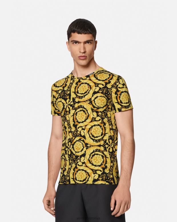 esso Versace uomini Canottiera barocca stampa JT08Z1731 biancheria intima e costumi da bagno