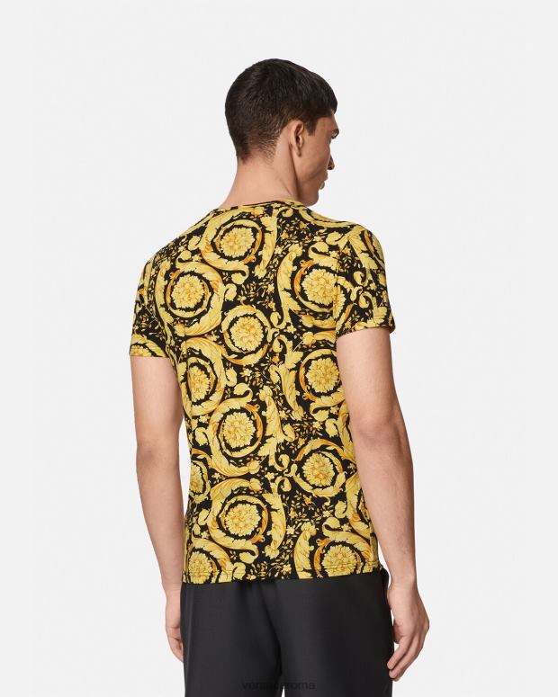 esso Versace uomini Canottiera barocca stampa JT08Z1731 biancheria intima e costumi da bagno