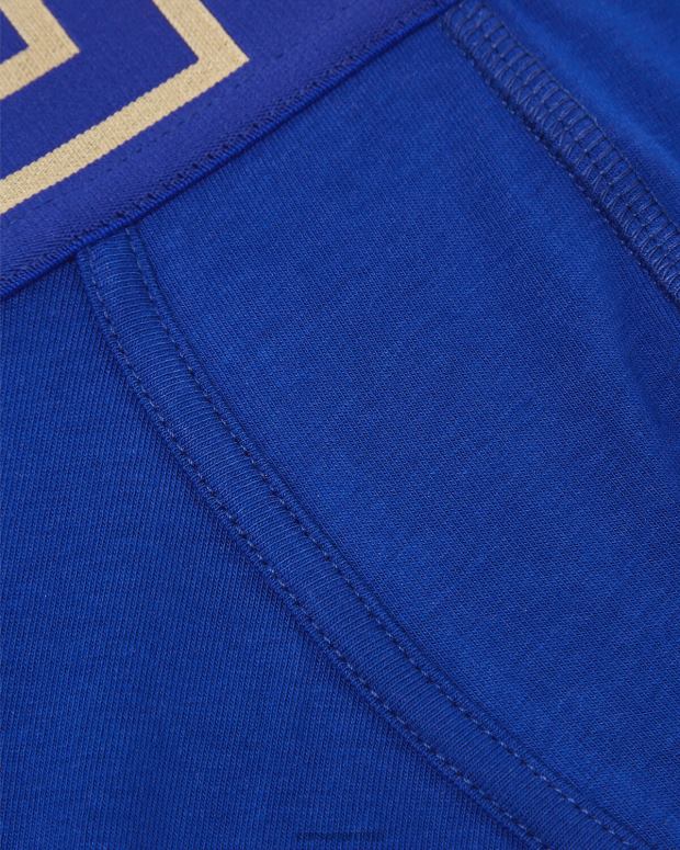 esso Versace uomini tronchi di confine greca blu JT08Z1757 biancheria intima e costumi da bagno