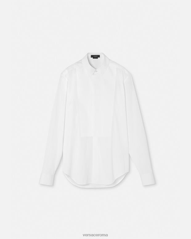 esso Versace uomini camicia da smoking formale bianco JT08Z1301 vestiario