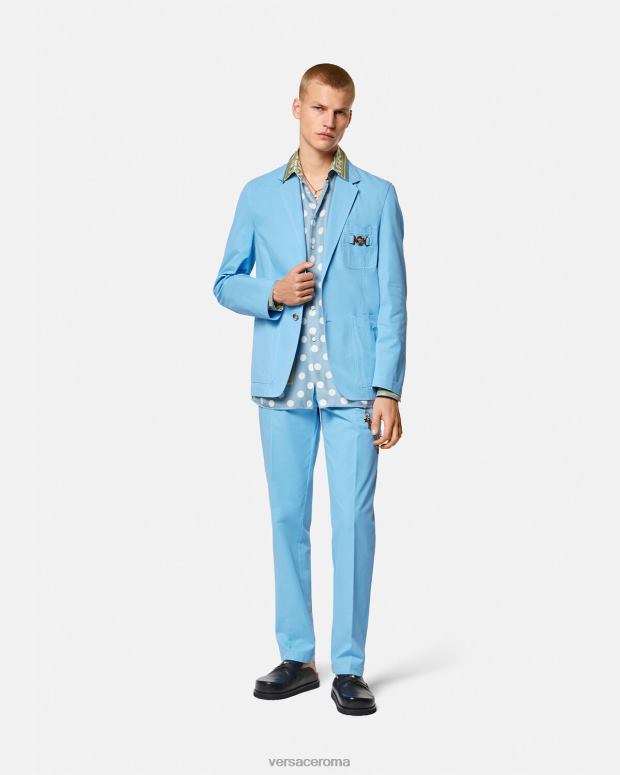esso Versace uomini camicia di seta integrale stampa JT08Z1284 vestiario
