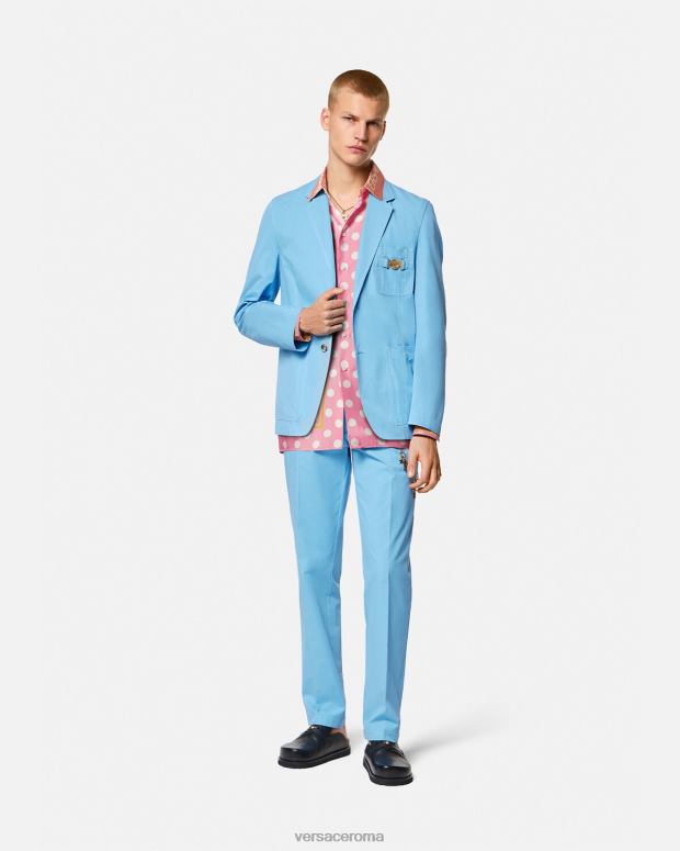 esso Versace uomini camicia di seta integrale stampa JT08Z1286 vestiario