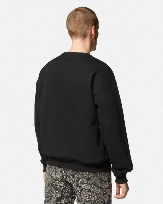 esso Versace uomini Felpa con grafica Medusa nero JT08Z1428 vestiario